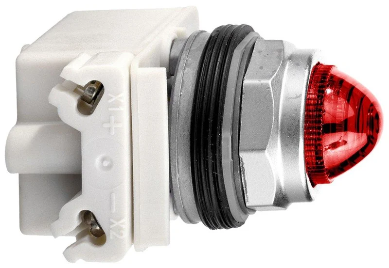 PILOT LIGHT 30MM LED TYPE 120VAC RED