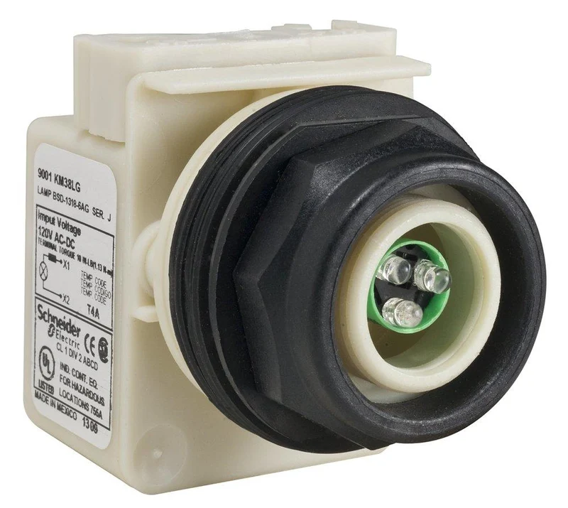 PILOT LIGHT OCTAGONAL 30MM SK 120V + OPTIONS