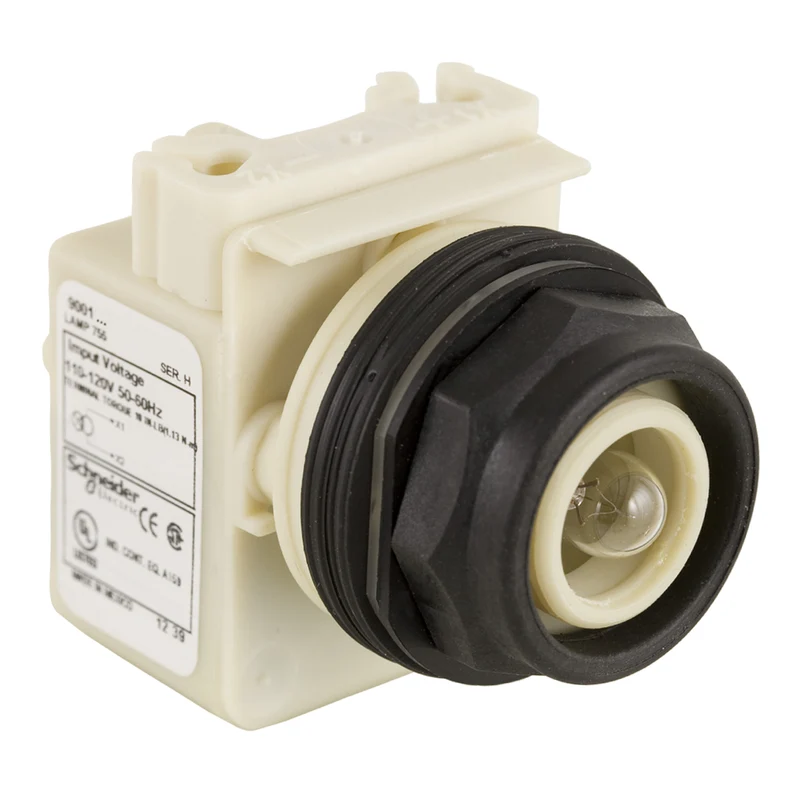 PILOT LIGHT 30MM TRANSFORMER TYPE 110-120VAC LESS CAP
