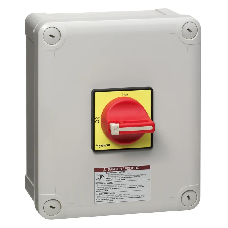 SWITCH MANUAL 3P 63A 600V PADLOCKING HANDLE NEMA-1/12