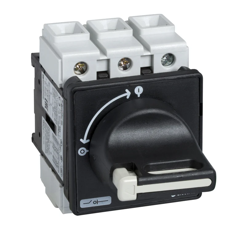 SWITCH DISCONNECT 3P 63A 690VAC DOOR MOUNTING BLACK/GRAY
