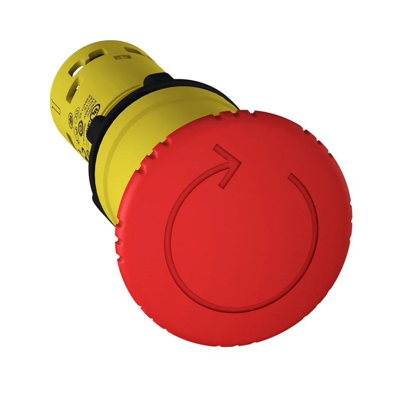 PUSHBUTTON 22MM EMERGENCY STOP 1NC TURN TO RELEASE