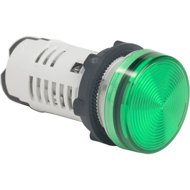 PILOT LIGHT LED 22MM 120V GREEN
