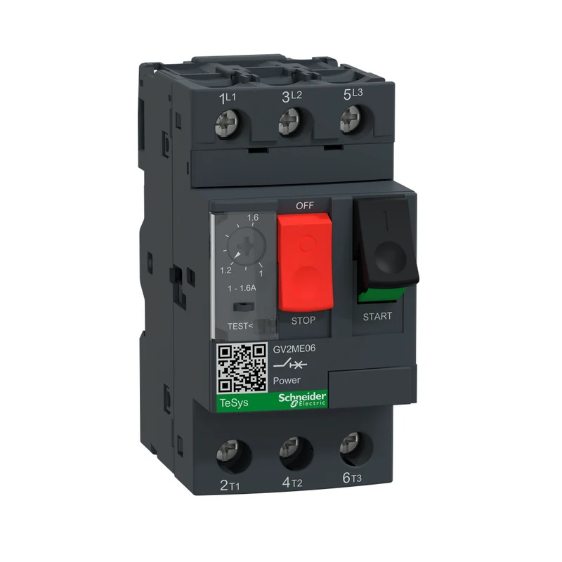 STARTER MANUAL 3P 600V 1-1.6A TRIP SETTING PUSHBUTTON