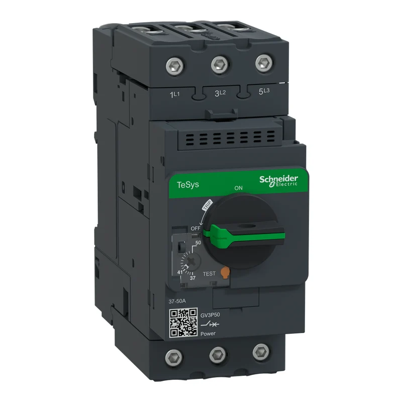 MANUAL STARTER 3P 600V 37-50A TRIP SETTING ROTARY HANDLE