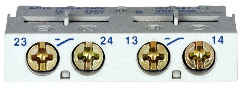 CONTACT AUXILIARY INSTANTENOUS 1NO 1NC 240VDC 600VAC