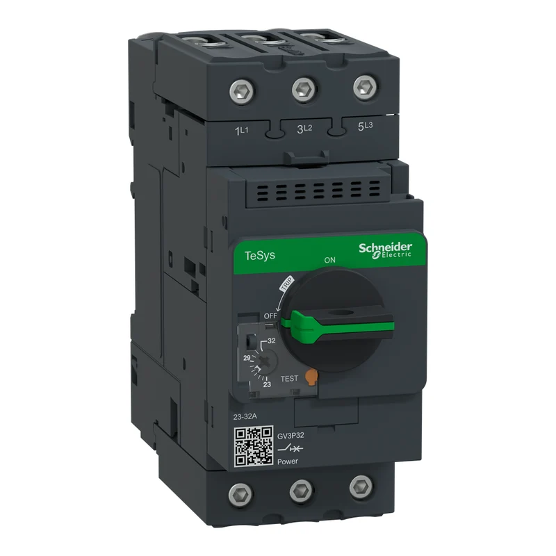 MANUAL STARTER 3P 600V 23-32A TRIP SETTING ROTARY HANDLE