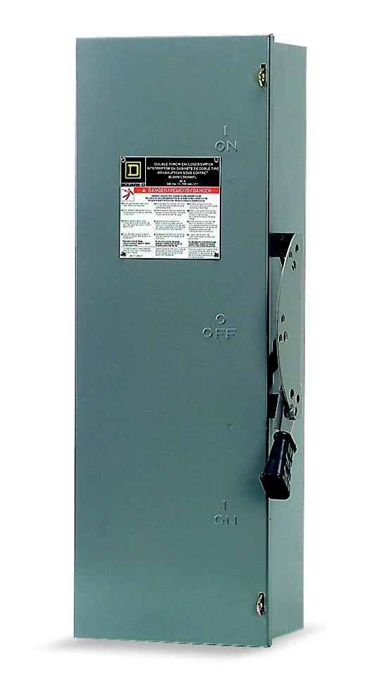 SWITCH NON FUSED DOUBLE THROW 30A 3P 600VAC NEMA-1
