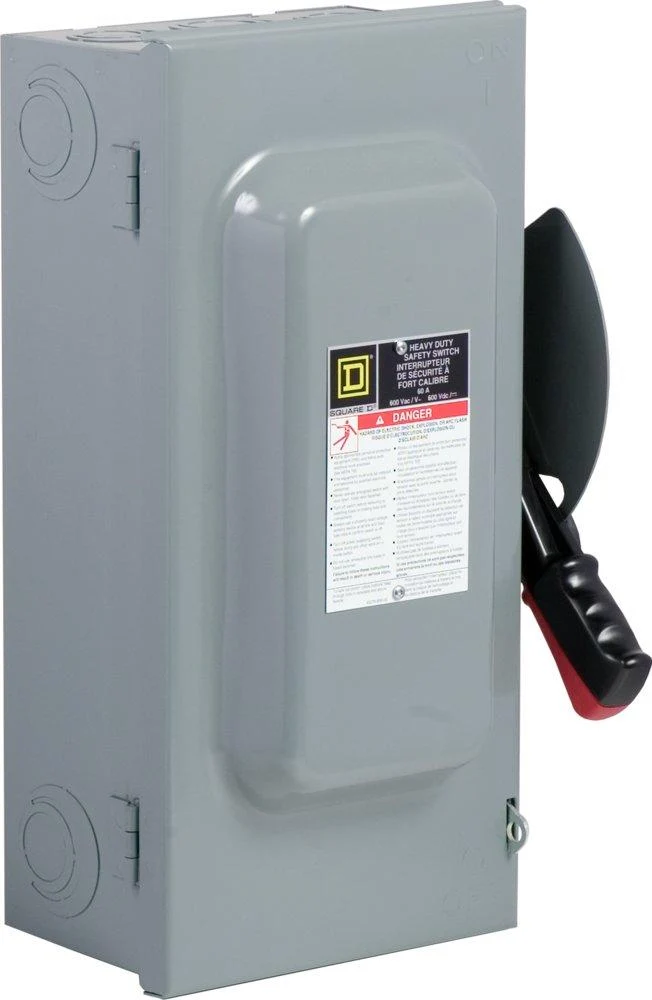 SWITCH NON FUSED 60A 3P 3W 600VAC/DC NEMA-1