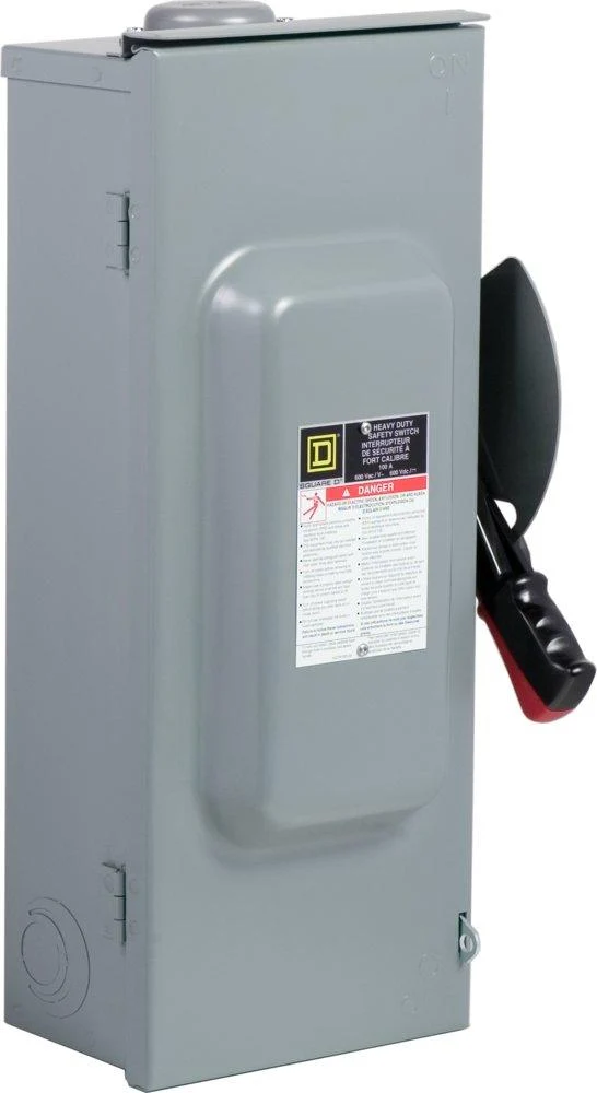 SWITCH FUSED 100A 3P 3W 600VAC/DC CLASS J FUSE NEMA-3R