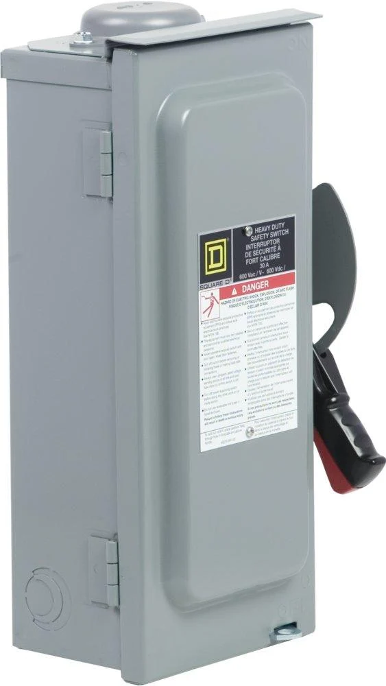 SWITCH NON FUSED 30A 3P 3W 600VAC/DC NEMA 3R