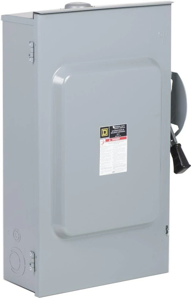 SWITCH FUSED 200A 2P 3W 120/240V FOR 2-CARTR FUSE NEMA-3R