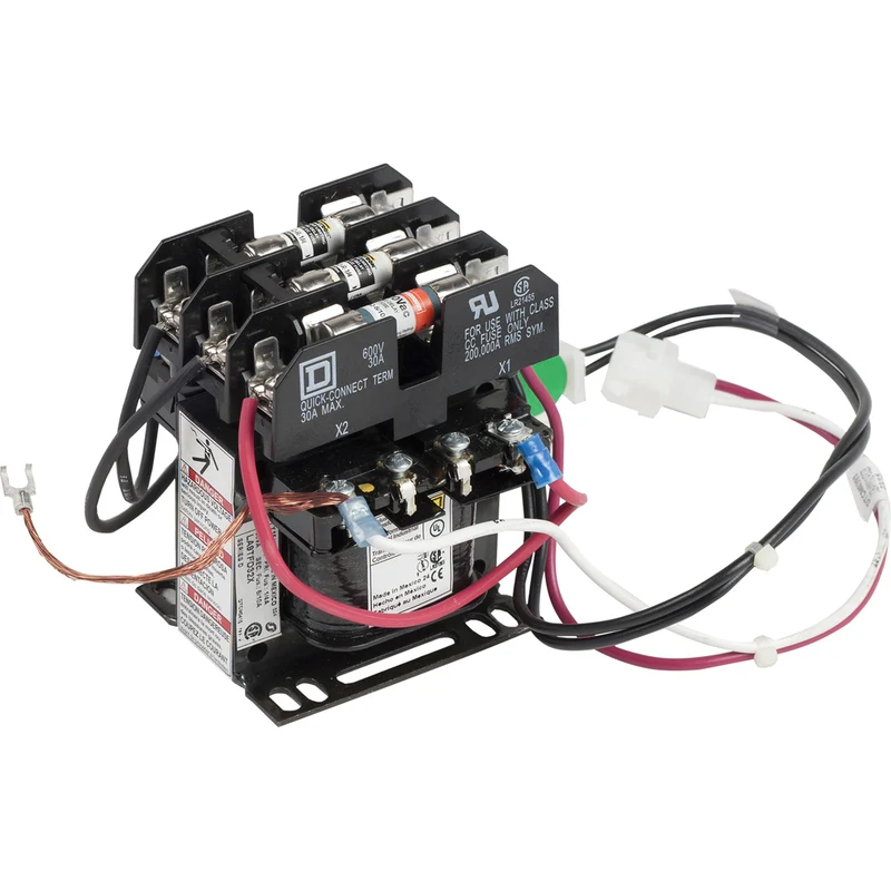 TRANSFORMER KIT 50VA 600/120V FUSED PRIMARY FOR STARTER