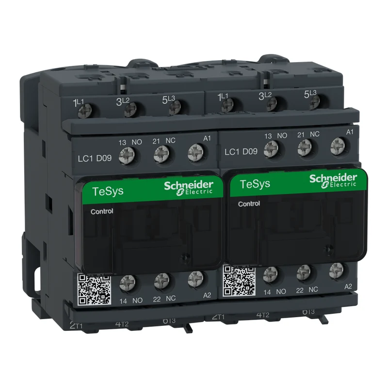 CONTACTOR REVERSING 3P 20A 600V 1NO 1NC AUX 120VAC COIL