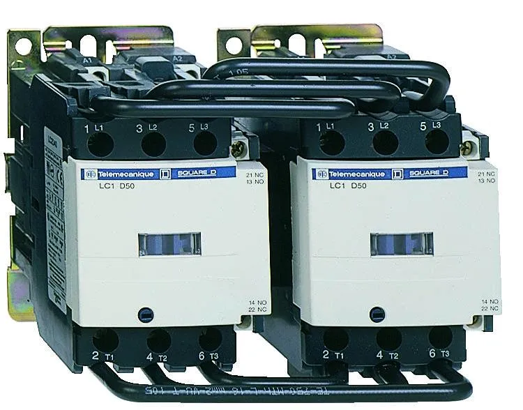 CONTACTOR REVERSING 3P 60A 600V 1NO 1NC AUX 120VAC COIL