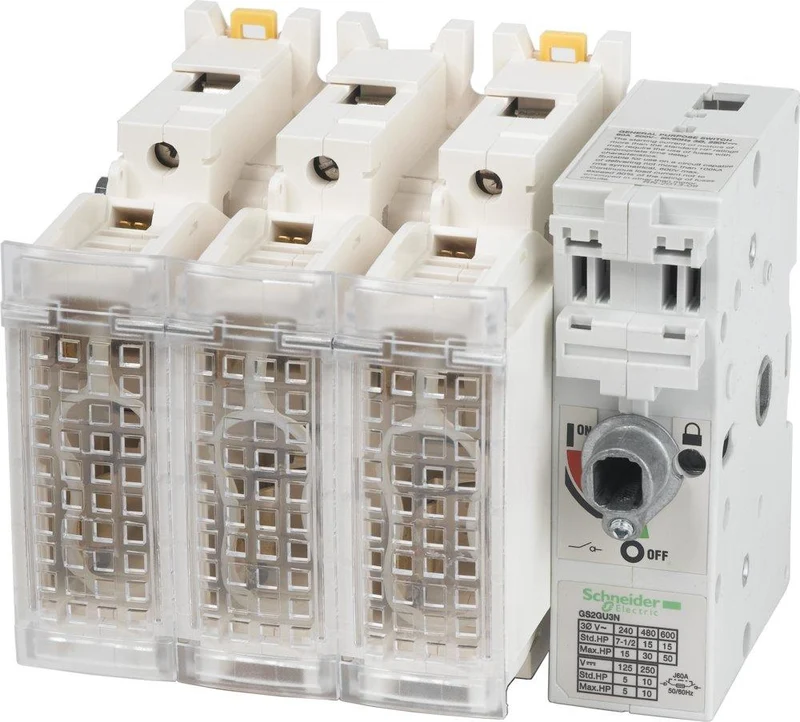 DISCONNECT SWITCH FUSIBLE 600V 60A 3P