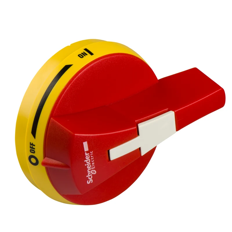 HANDLE FOR 30-100A COMPACT SWITCH RED/YELLOW NEMA 1 3R 12