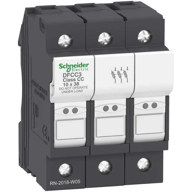 FUSE HOLDER CLASS CC 30A 3P 600V