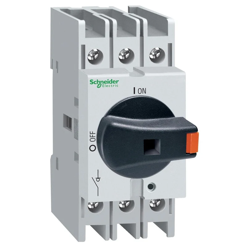 SWITCH DISCONNECT 25A 3P 690V DIN RAIL MOUNT