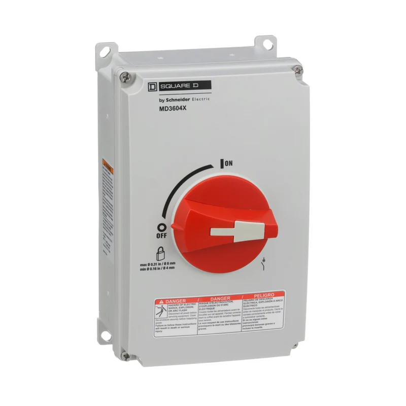 SWITCH MOTOR DISCONNECT 60A 3P 600VAC NEMA 4X
