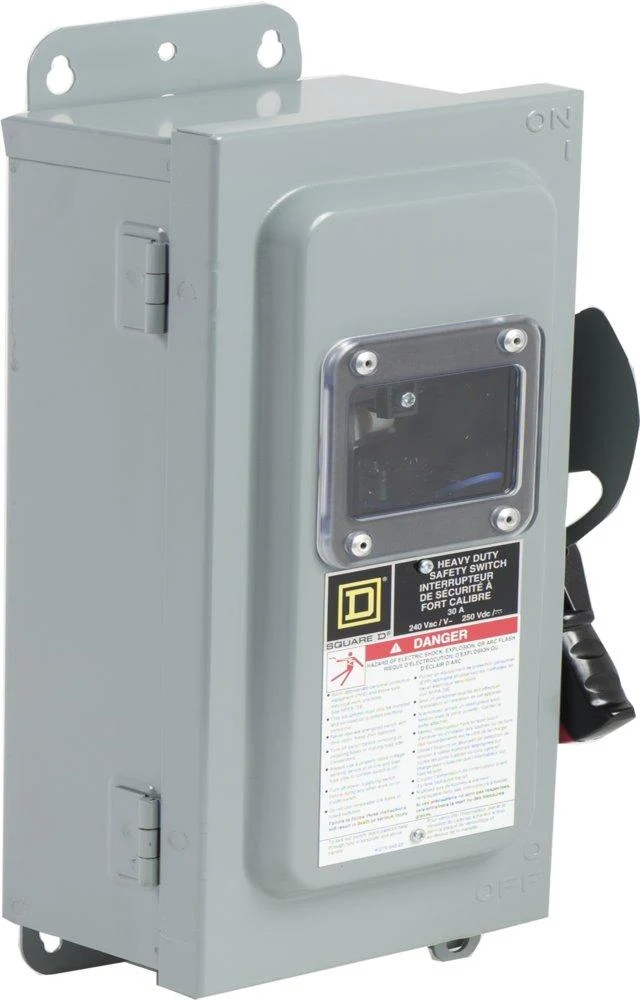 SWITCH FUSED 30A 2P 3W 240VAC 250VDC CL H FUSE NEMA-3R/12