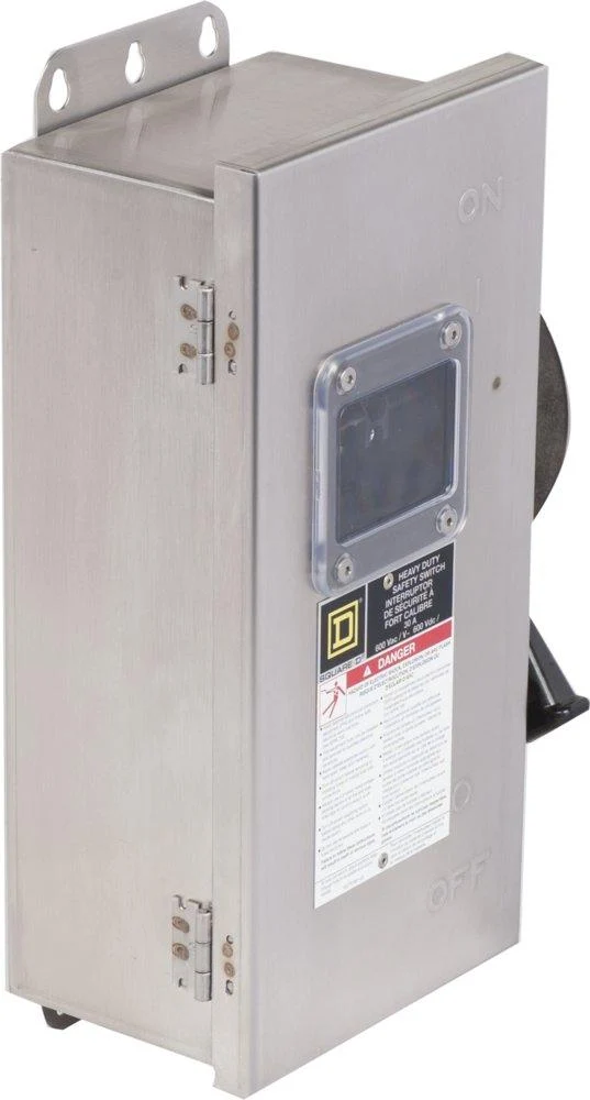SWITCH NON FUSED 30A 3P 3W 600VAC/DC NEMA 4/4X