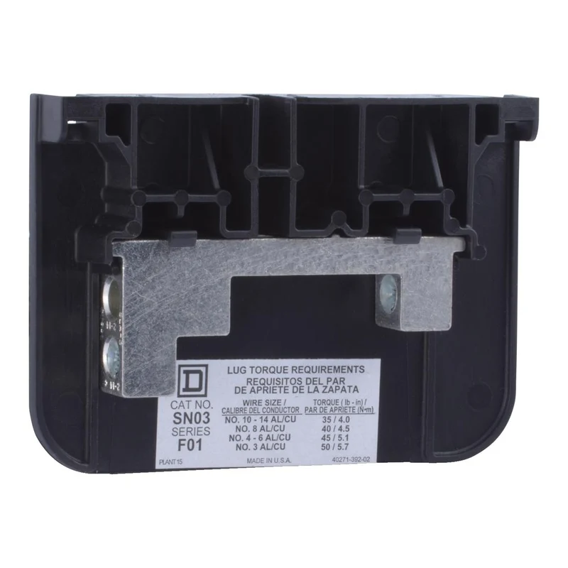 NEUTRAL SOLID KIT FOR 30-100A SAFETY SWITCH