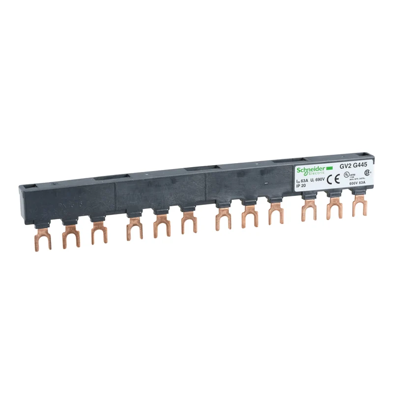 BUSBAR SET OF 3P 63A FOR 4-GVS 45MM PITCH