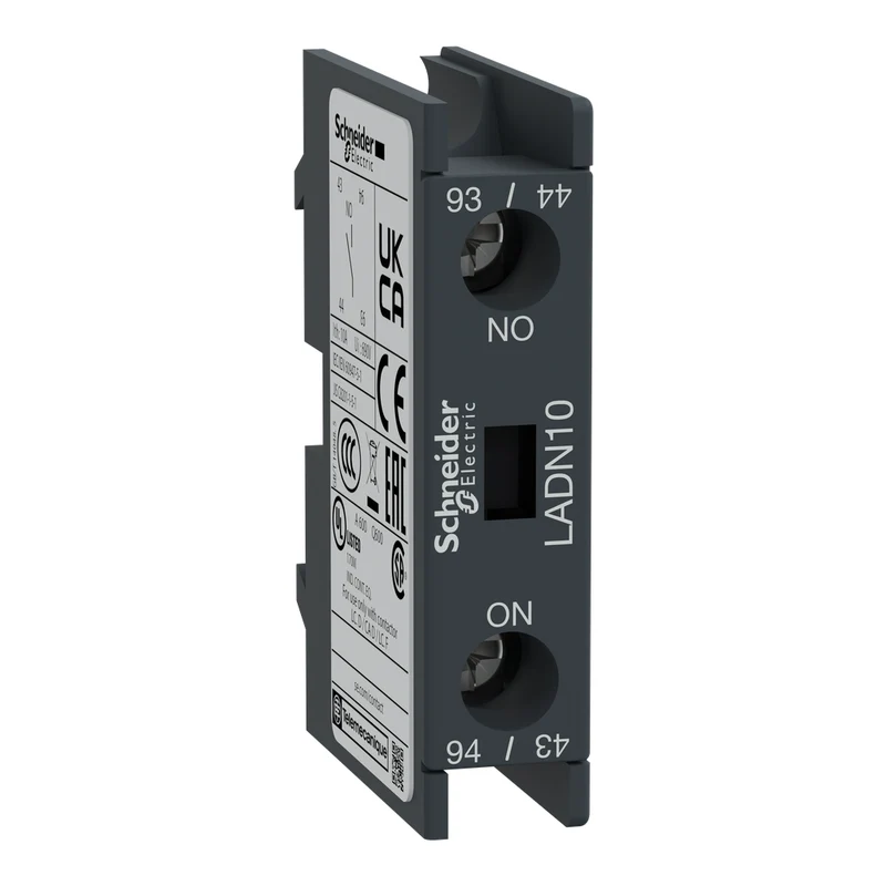 CONTACT AUXILIARY INSTANTENOUS 1NO 10A 600VAC FRONT MT