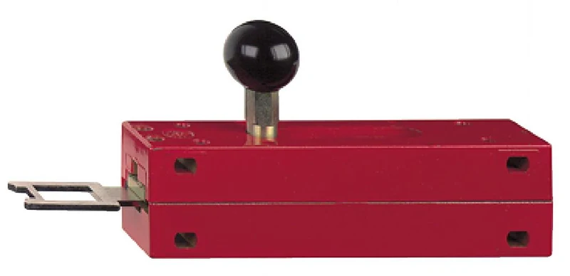 KEY SLIDING BOLT ACTUATING FOR INTERLOCK SWITCH