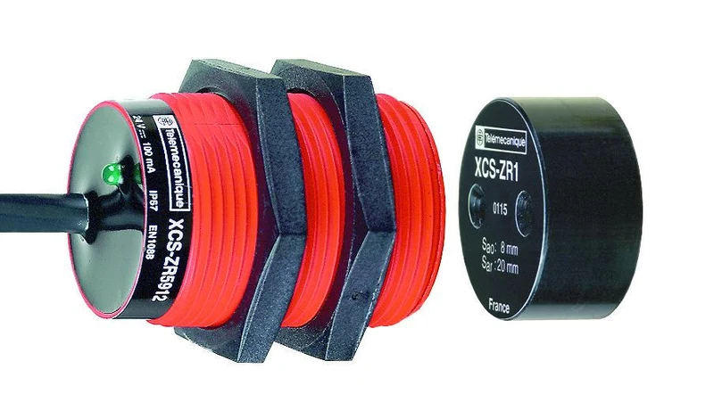 SWITCH MAGNETIC CYLIND.30MM 1NO/1NC 100MA 24VDC CABLE 2M