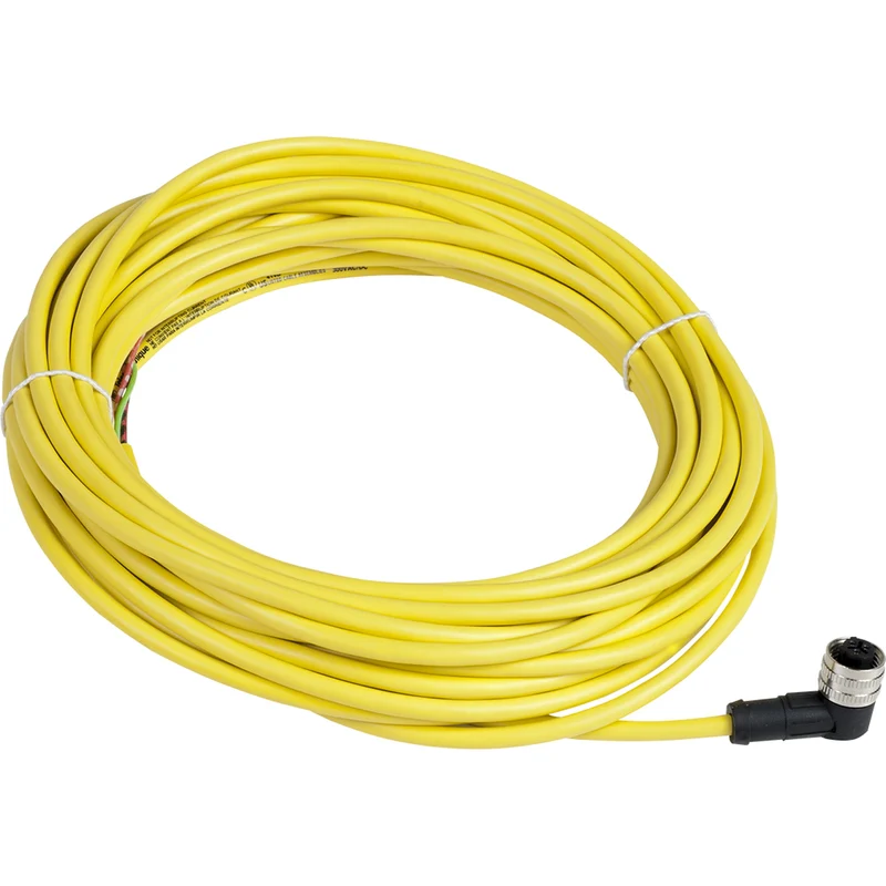 CABLE 10M LENGTH FEMALE 90D 3-PIN CONNECTOR