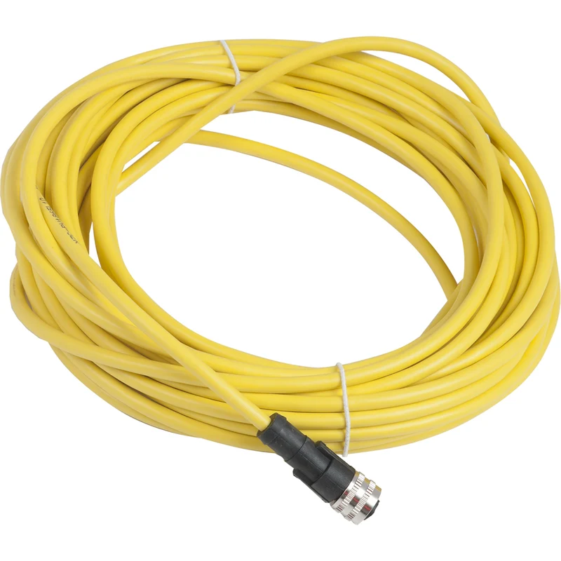 CABLE 10M LENGTH 1/2" UNF FEMALE STRAIGHT 3-PIN CONNECTOR