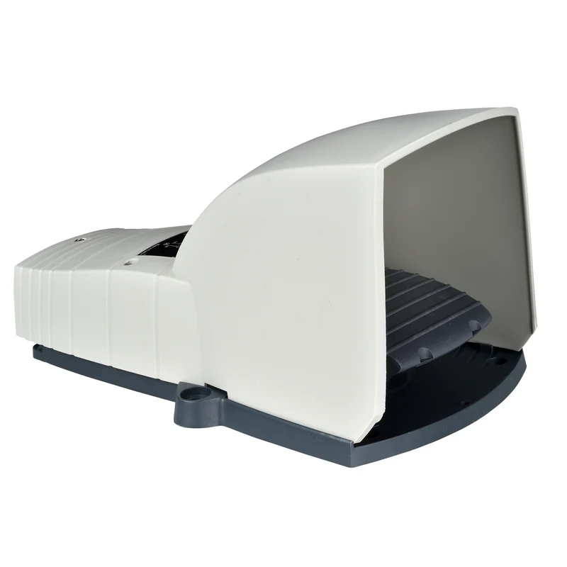 FOOT SWITCH 2-STEP 2NO/NC CONTACT 3A 240VAC PLASTIC COVER