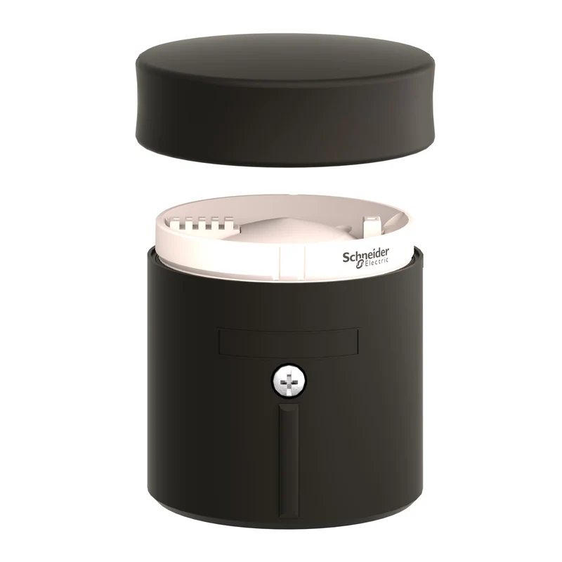 BASE UNIT & COVER 70MM FOR INDICATOR LIGHT TOWER BLACK
