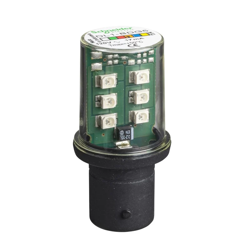 LAMP LED BAYONNET TYPE 120VAC FOR BEACON BANK AMBER