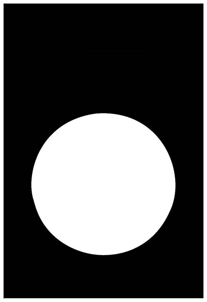 NAMEPLATE BLANK 30X40MM FOR PUSHBUTTON WHITE ON RED
