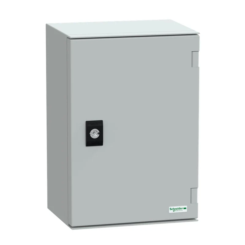 Electrical Enclosure Hinged Cover NEMA 4X 12X8X6" NSYPLM32G