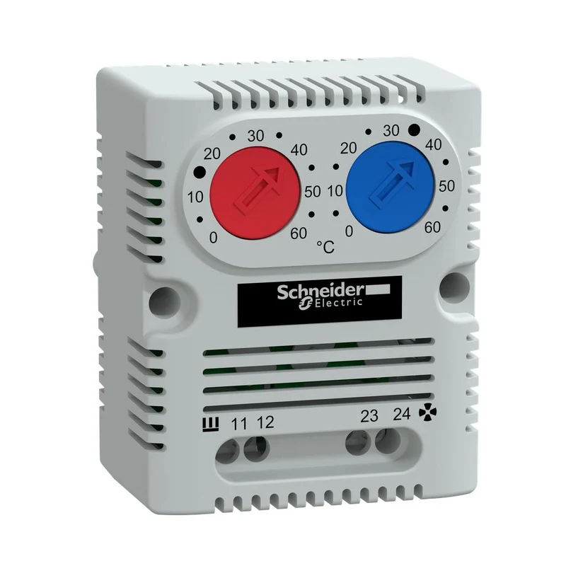 Double Thermostat 250 V 0 to 60 °C 1 NO/NC Contact NSYCCOTHD