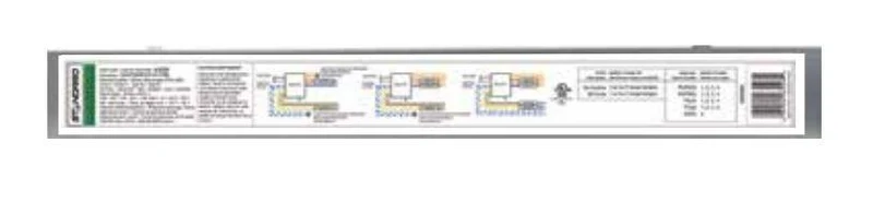 BALLAST FLUORESCENT T5HO ELECTRONIC 1-4L 39-55W P.S. 347V