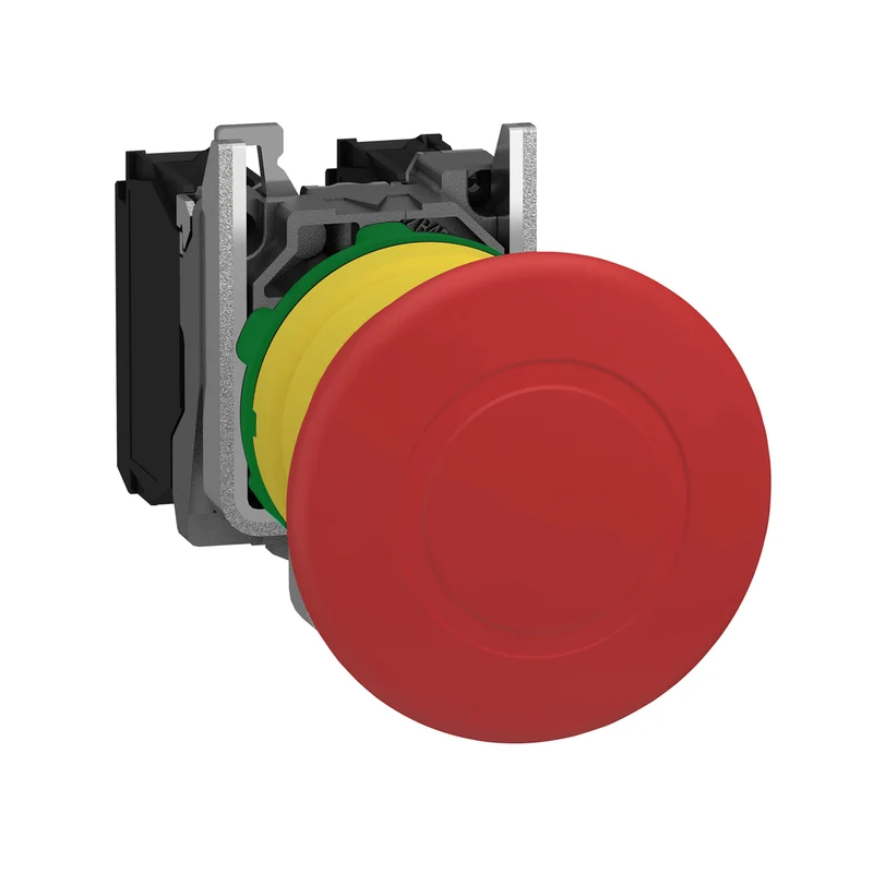 PUSHBUTTON 40MM PUSH-PULL 1-NO 1-NC 22MM EMERGENCY STOP