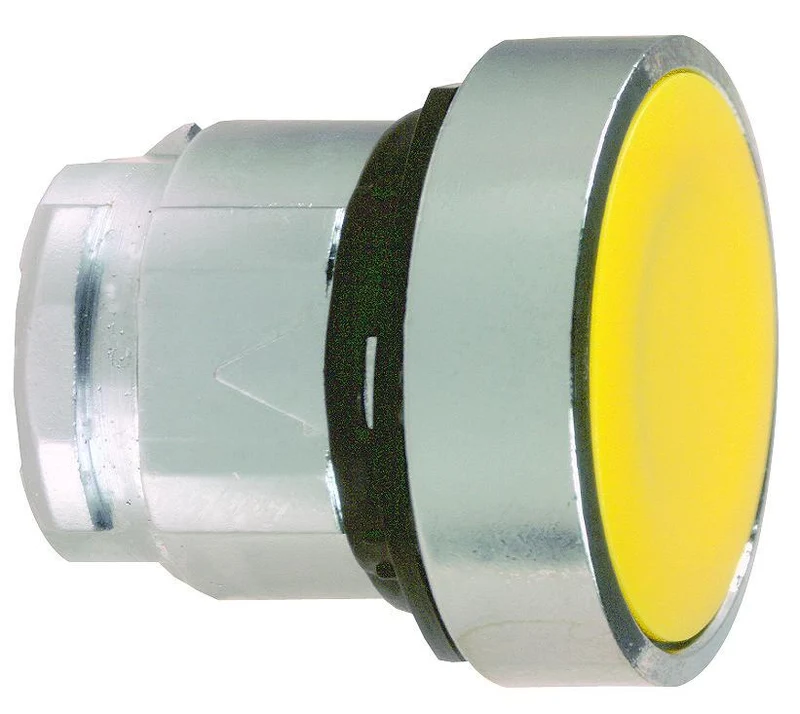 HEAD OPERATING FOR 22MM FLUSH PUSHBUTTON YELLOW