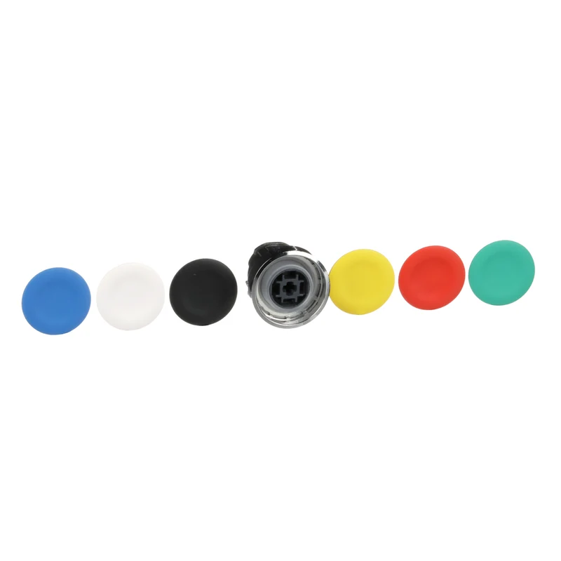 HEAD OPERATING FOR 22MM FLUSH PUSHBUTTON 6-COLOR CAPS
