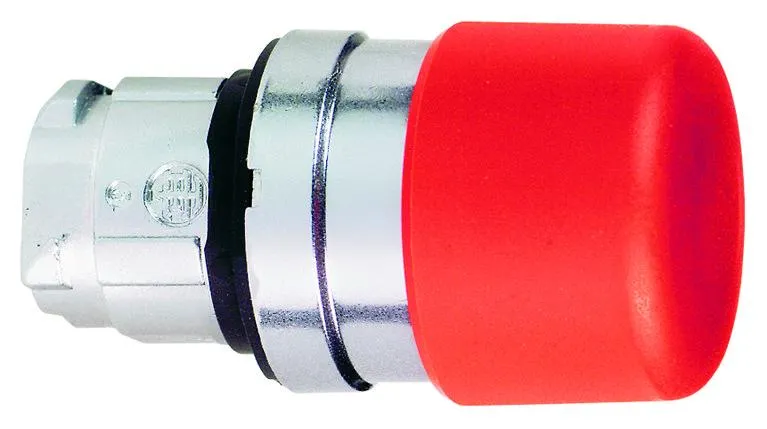 HEAD OPERATING 20MM MUSHROOM MOMENTARY BUTTON RED