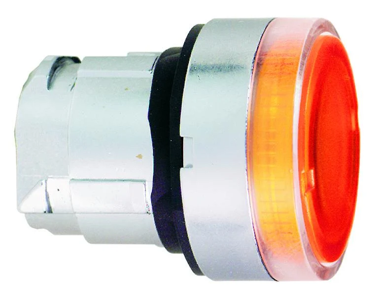 HEAD OPERATING 22MM ILLUM. PUSHBUTTON FLUSH YELLOW
