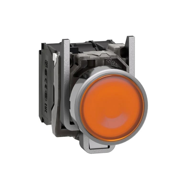 PUSHBUTTON 22MM ILLUMINATED 110-120VAC DIRECT SUPP GREEN