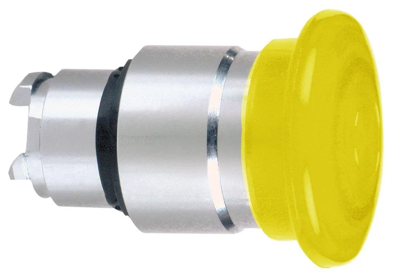 HEAD OPERATING 40MM ILLUM. MUSHROOM PUSH-PULL YELLOW