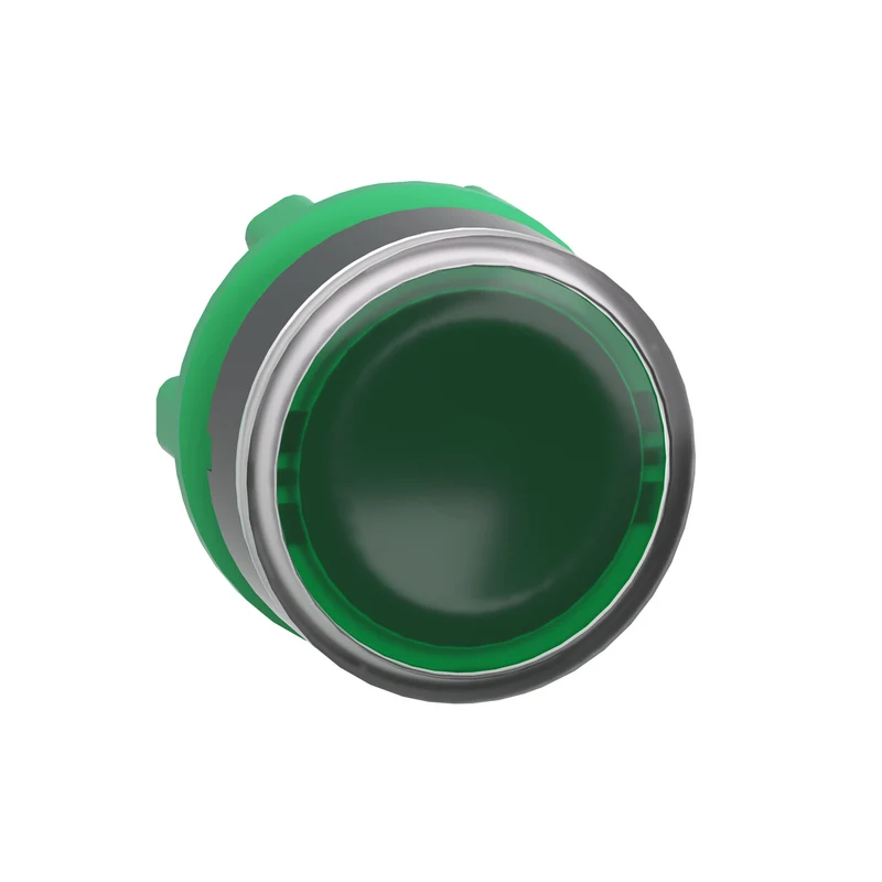 HEAD OPERATING FOR 22MM ILLUM. PUSHBUTTON FLUSH GREEN