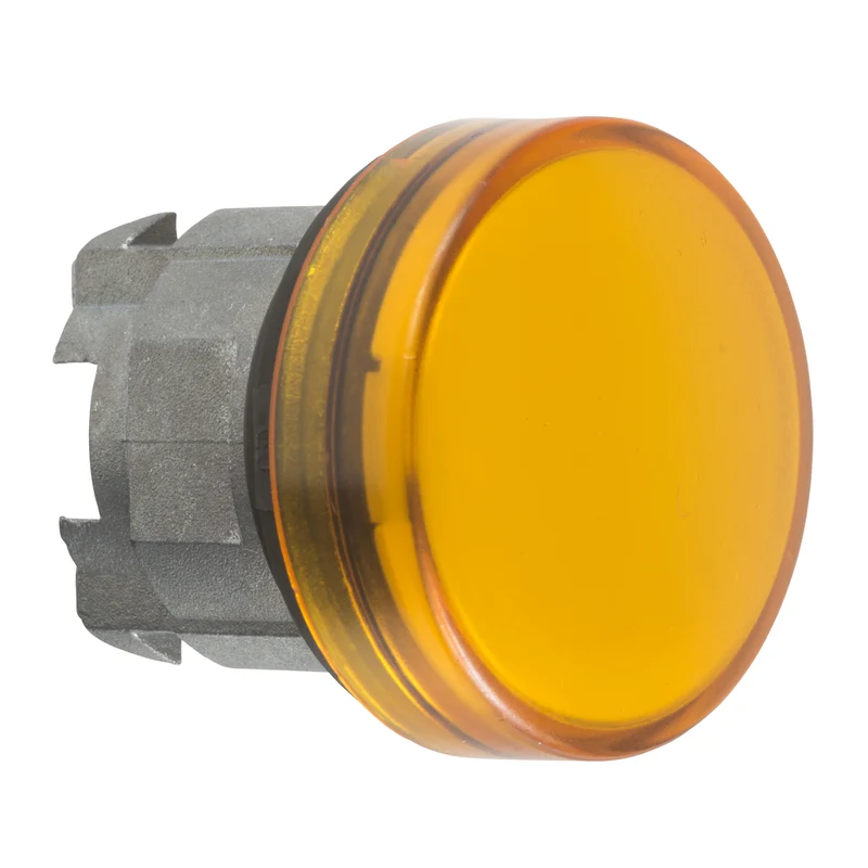 HEAD OPERATING FOR 22MM PILOT LIGHT YELLOW