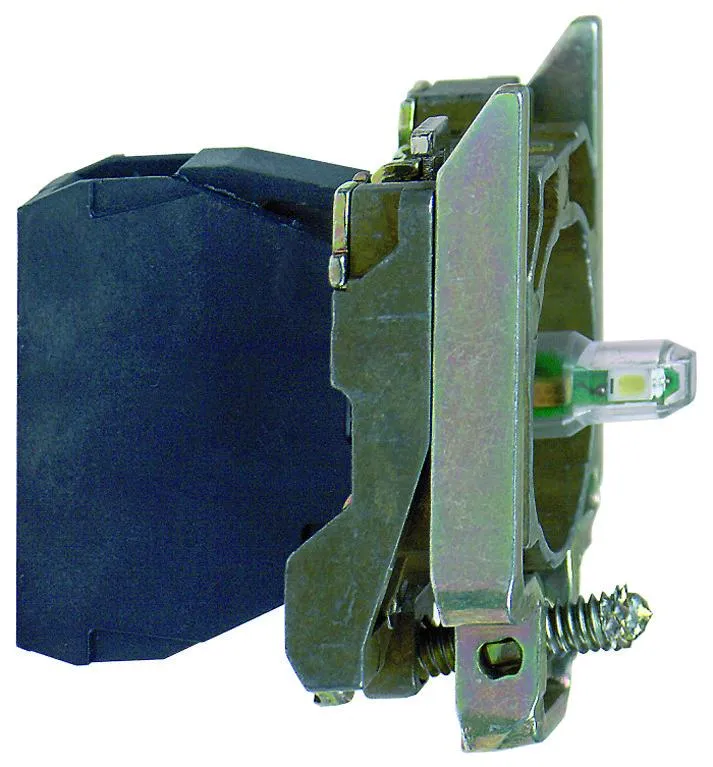 BODY FOR 22MM PILOT LIGHT 24VAC/DC DIRECT SUPPLY YELLOW